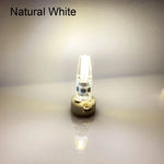 ampoules led g4 transparentes opalescentes 360° blanc chaud 2700k 50000h modernes