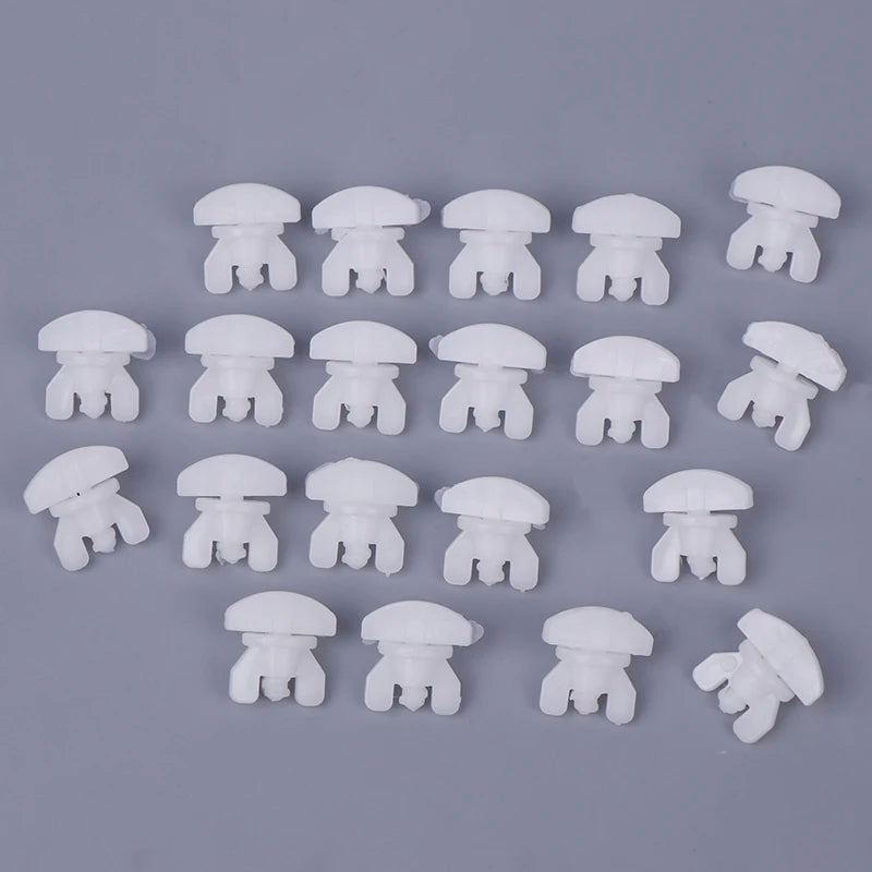 clips rideau blancs modernes adhésifs ensemble 20 pièces facile draperies