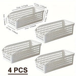paniers rangement blancs perforations utilitaires fruits légumes charcuterie emballages divers multifonctionnels stockage familial
