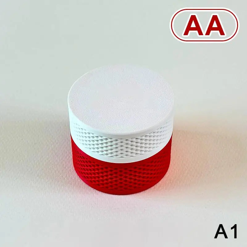 boîte piles blanc rouge moderne grille rangement piles aaa aa étanche portable
