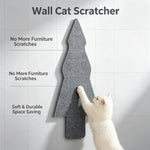 griffoir mural adhésif chat tissu texture moderne protège angle intérieur gris