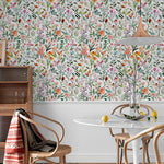 papier peint floral imperméable autoadhésif vinyle moderne décoration intérieur salon chambre enfant résistant humidité