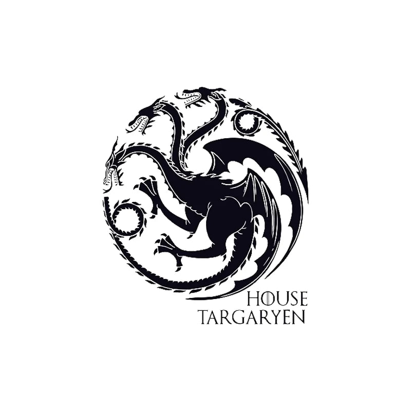 autocollant mural dragon noir opacité graphique minimaliste adhésif 56x56cm 30x30cm