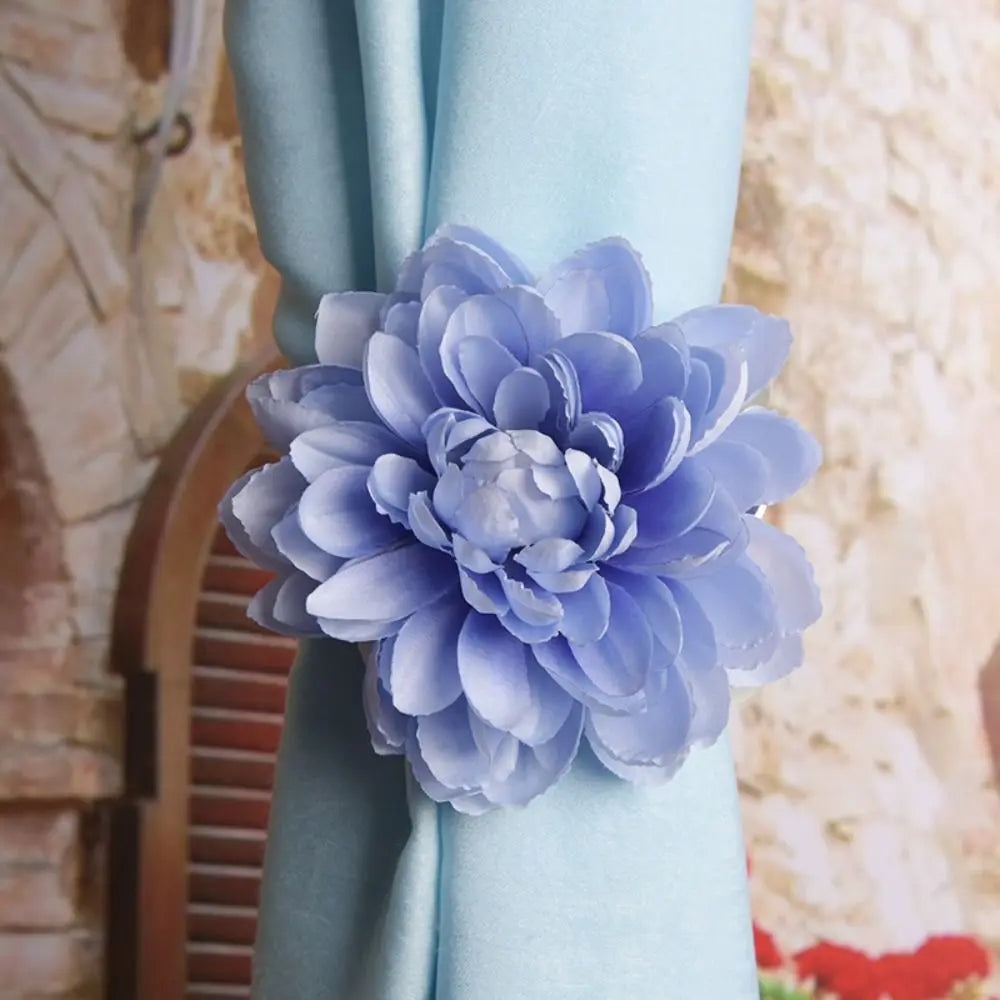 fleur artificielle moderne clip métallique multicolore décoration intérieure ornement chambre bleu rose jaune verte