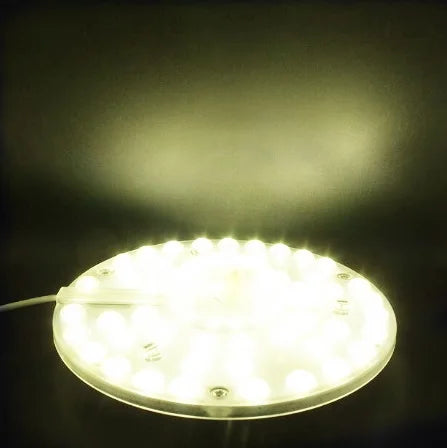 plaque led moderne aimantée blanc neutre 12w 18w 24w 36w 2835 leds autonome