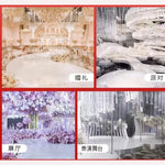 rideau translucide blanc moderne décoration événement mariage transparent durable