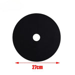 tapis protection arbre noir non tissé épais résistant dégradable 32cm 27cm 25cm 15cm fixations