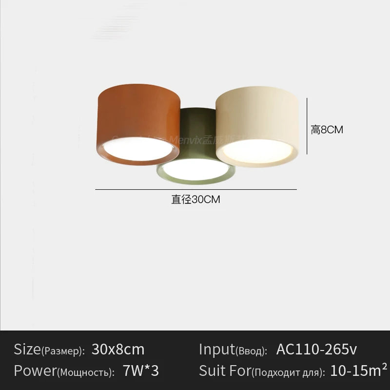 lampe moderne fer vert beige marron opacité éclairage quotidien minimaliste monté surface toucher interrupteur