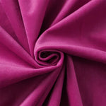 tissu velours polyester largeur 155cm couleurs vert beige rose bleu jaune uni opaque moderne