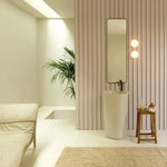 lampe murale moderne blanche verre rond ø150mm ø110mm éclairage quotidien fixée mur