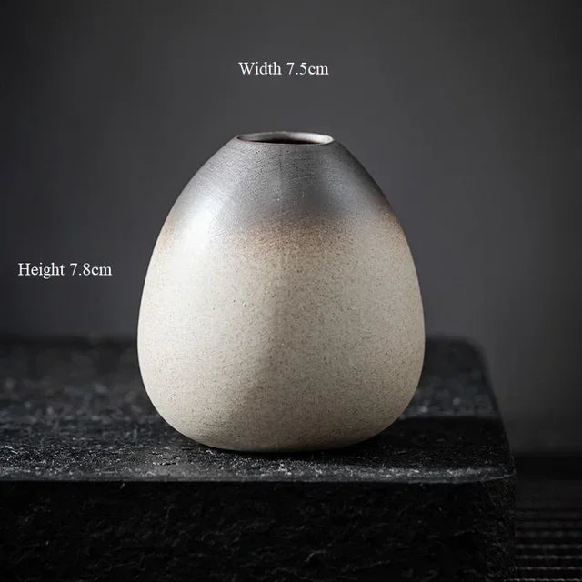 vases céramique modernes minimaliste gris beige texture mat decoration intérieure