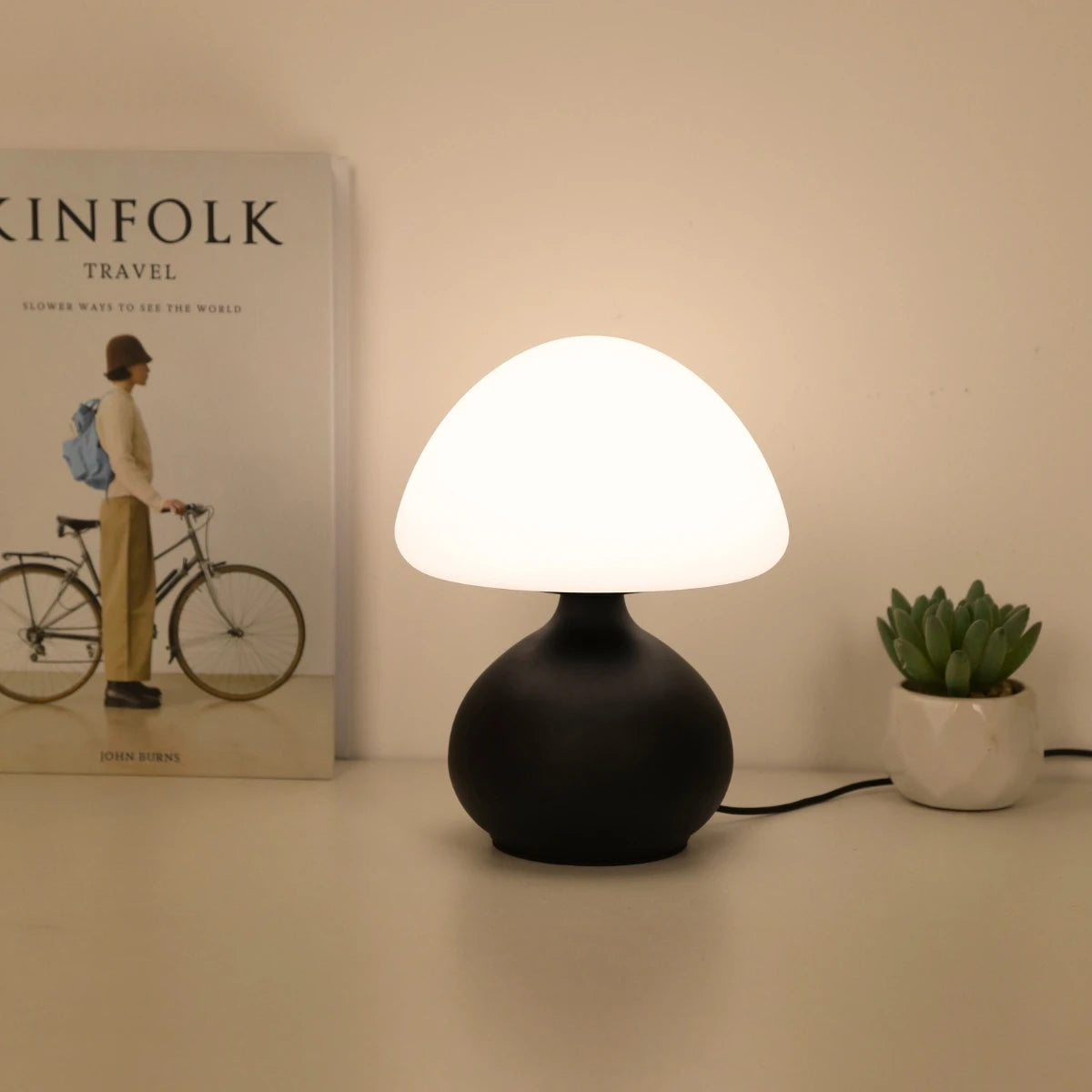 lampe table moderne minimaliste blanc noir 5v led usb chambre salon étude