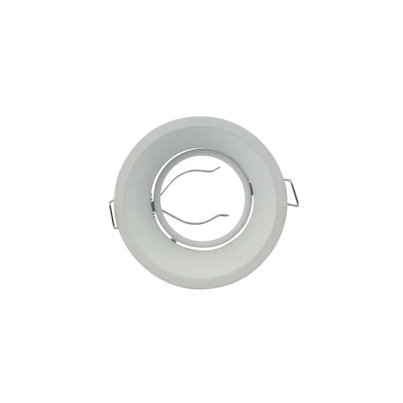 support spot led blanc rond moderne interrupteur bouton poussoir tringle ampoule led câbles électriques