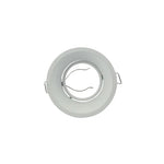 support spot led blanc rond moderne interrupteur bouton poussoir tringle ampoule led câbles électriques