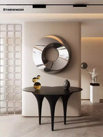 Suspension murale en acier inoxydable moderne gris foncé