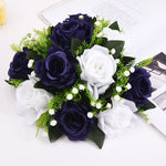 bouquet artificiel rose pâle blanc élégant intérieur mariage anniversaire baby shower