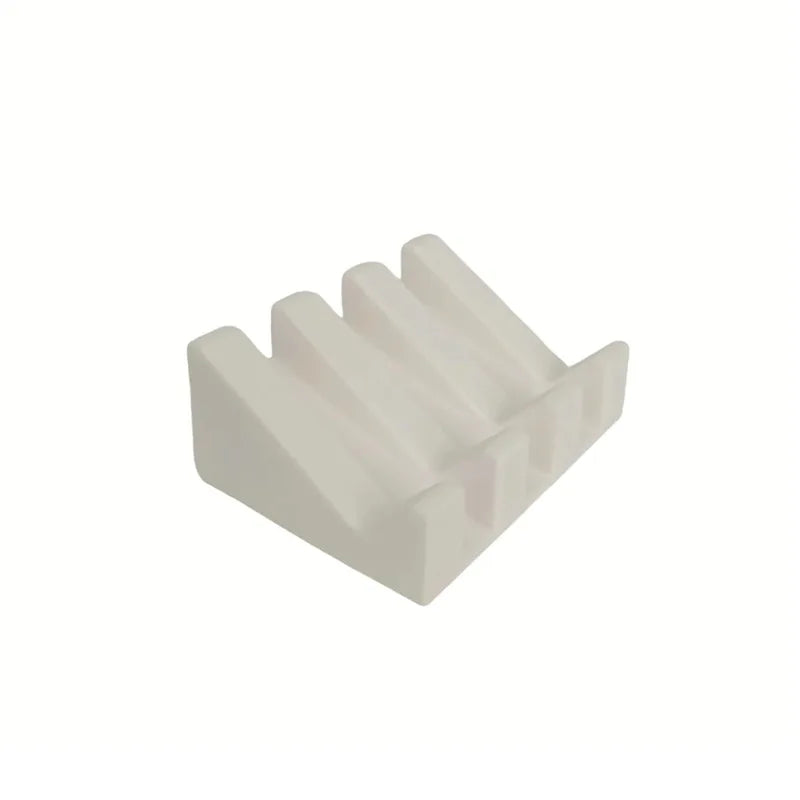 support savon silicone marron blanc moderne facile nettoyer sans motif opacité minimaliste salle bain
