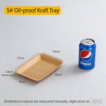 assiettes kraft marron clair respectueux environnement moderne rustique opacité texture papier kraft événements fêtes