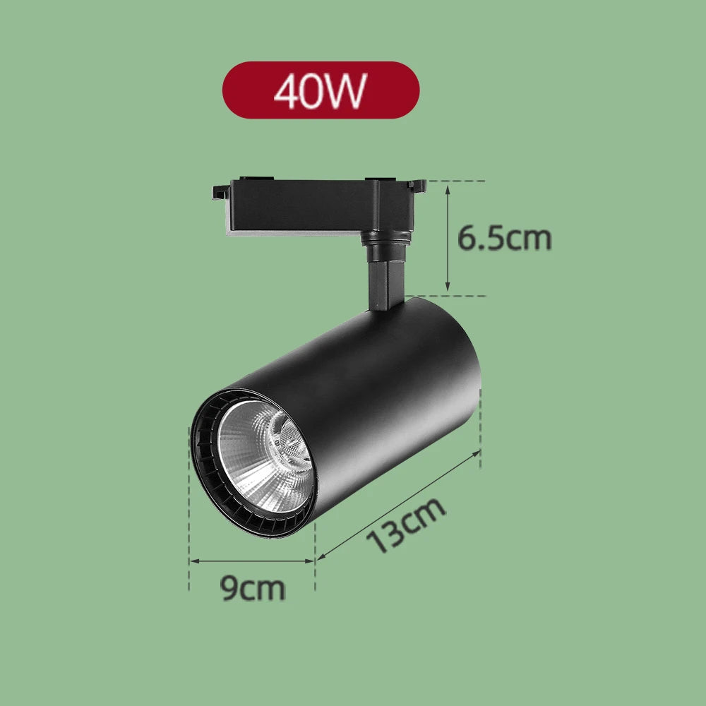 rails suspension blanc noir moderne connecteurs vis assemblage luminaires fixations fonctionnel plat lisse