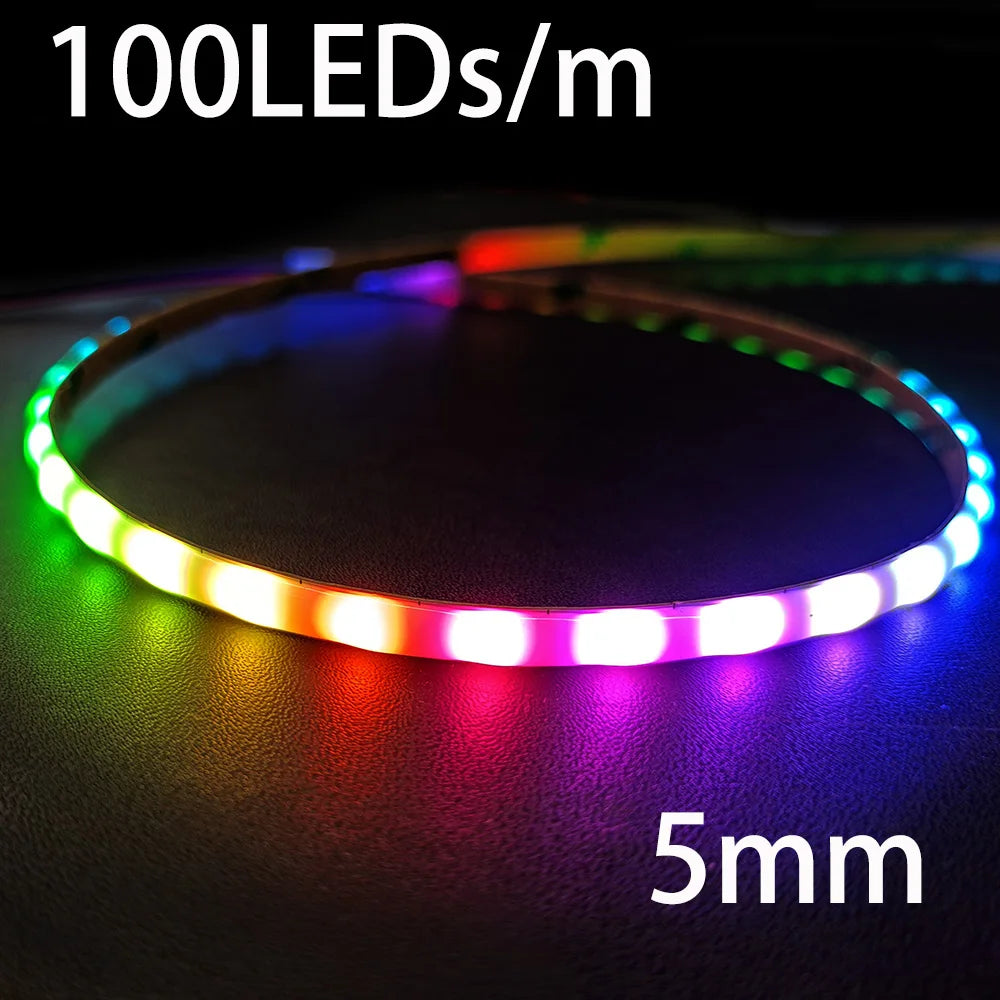ruban led rgb 160leds 5v 12v flexible moderne connecteur câble rouge vert bleu blanc