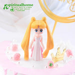 figurines anime personnages détaillées robes coiffures stylisées couleurs vives opaques mignonnes