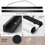 cadre mural magnétique bois moderne 21cm 31cm 41cm 51cm 61cm.pin teck noir blanc