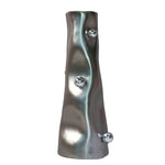 vase moderne résine or blanc argent vis fixé table ornement déco maison