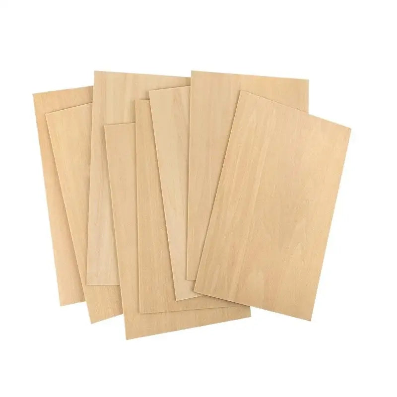 planches tilleul bois finies 15x10cm rustiques 2mm inachevées 10pièces artisanat