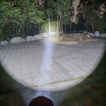lampe torche led noire résistante 2000 lumens 10w camping vtt