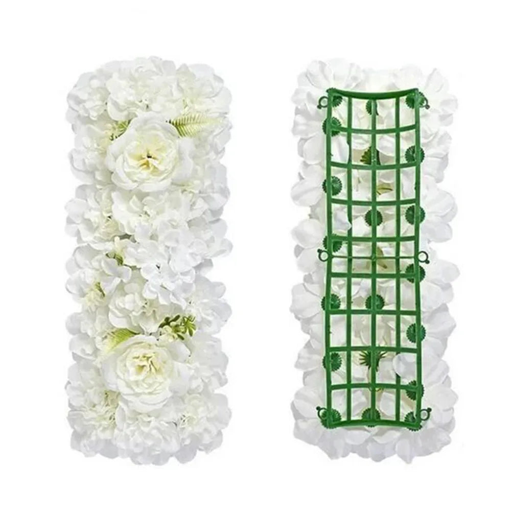 guirlande florale artificielle décoration maison blanc rose pâle vert clair clips romantiqueintérieur