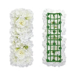 guirlande florale artificielle décoration maison blanc rose pâle vert clair clips romantiqueintérieur
