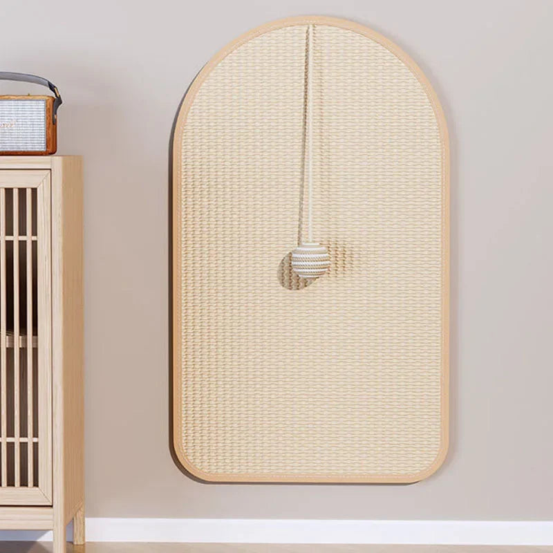 tapis sisal chat horizontal gratter protection mobilier beige clair moderne minimaliste bohème