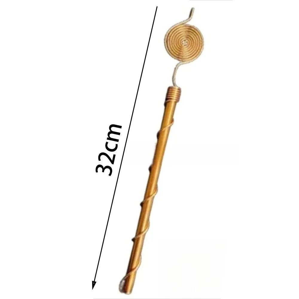 tuteurs spirale cuivre 32cm supports jardin flexibles rustiques fixations enfoncées plantes électroculțivées