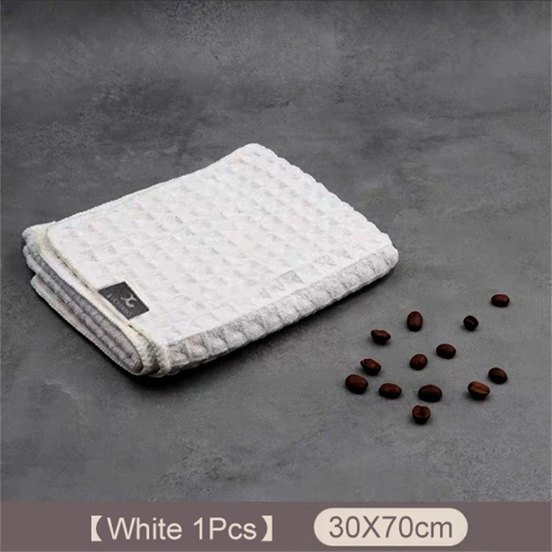 serviette cuisine carreaux gris moderne super absorbe microfibres 30x30cm 30x70cm