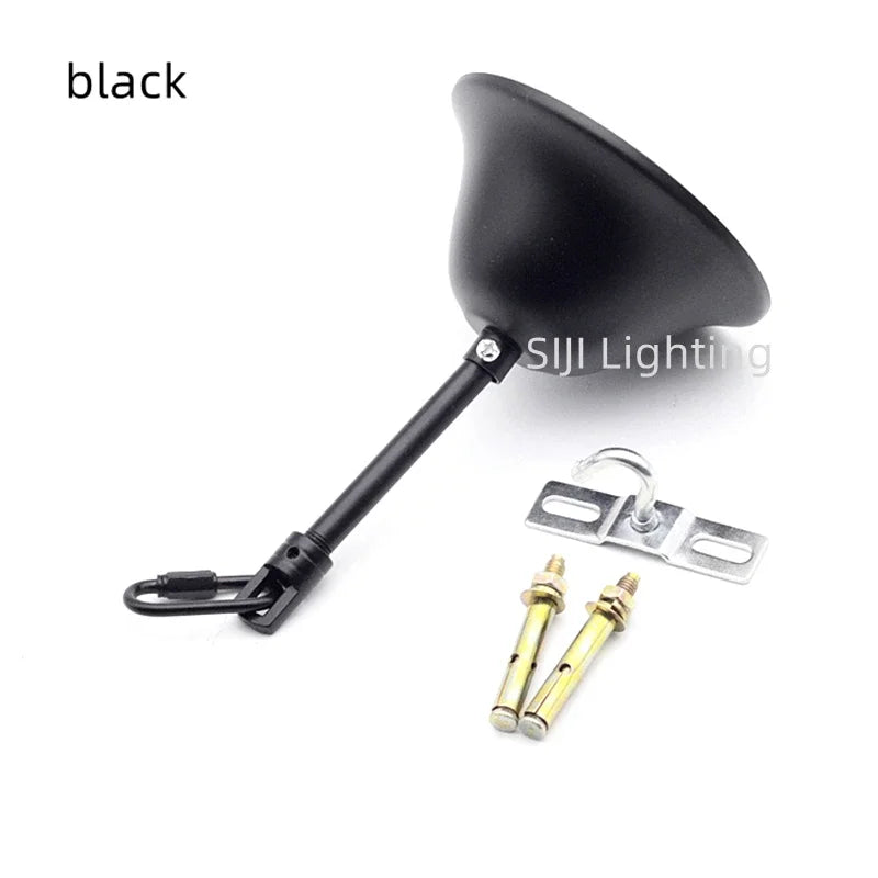 suspension moderne or rouge bronze noir vert bronze clips boulons