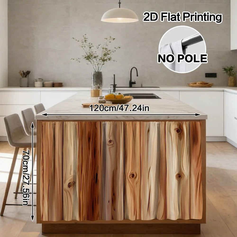 rideau deco protection meuble polyester machine wash moderne minimaliste 70x150cm