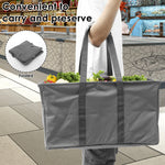 sac rangement pliable oxford tissu utilitaire respectueux environnement gris noir