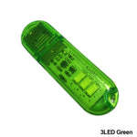 lampe led rechargeable transparente moderne adhésif rouge vert bleu blanc 5v usb tactile