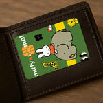 autocollants protection carte bancaire dessins animés miffy waterproof résistance griffures pièces adhésif cartoon enfants
