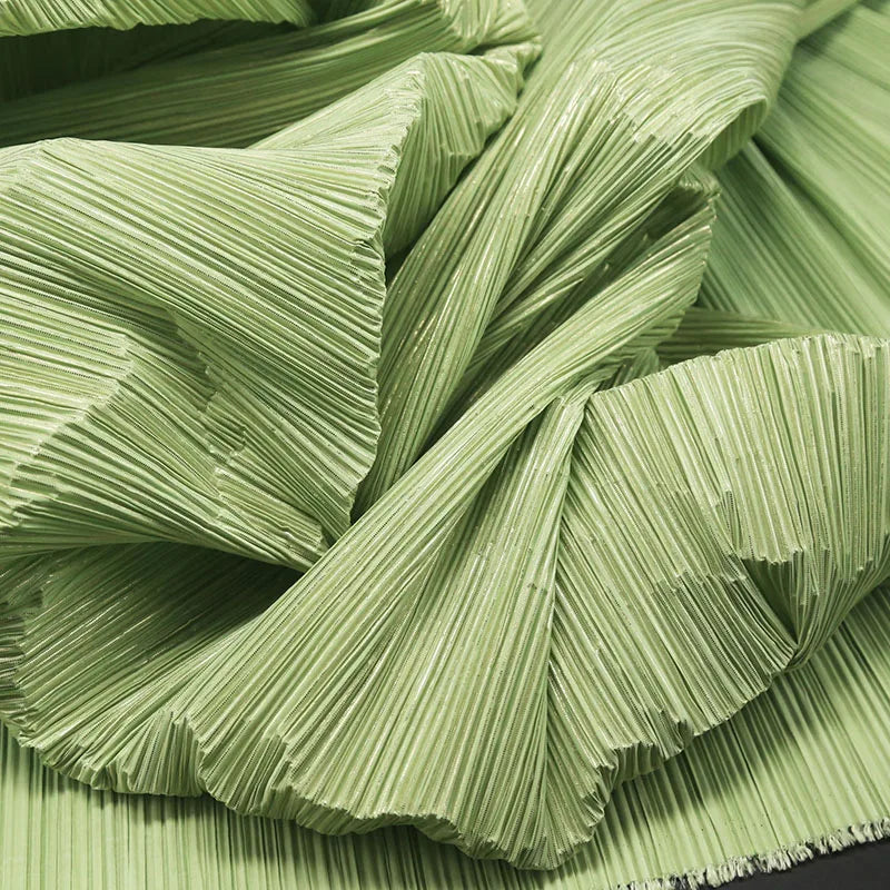 ruban plissé polyester moderne couture décoration bricolage tissu décoratif couleur unie chic