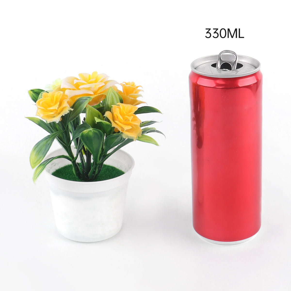 plante artificielle bonsaï fleurs colorées feuilles vertes pot blanc décoration intérieure jardin moderne