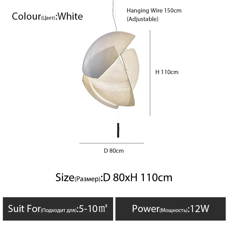 lampe suspendue moderne blanc rayures horizontales opacité cordon interrupteur 2000 82000 lumens