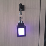 lampe murale décorative moderne led rechargeable télécommande couleurs variées cubique angularité