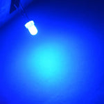 Diodes led 3mm bleu vert rouge blanc chaud jaune diffuses 1000pcs nouvelle