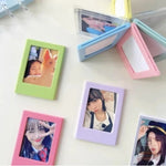 cadres photo aimants colorés motifs mignons figurines animaux décors murales photos variées transparents kpop