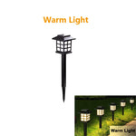 lampes solaires extérieures noires modernes transparentes spike pcs éclairage paysagiste jardin camping
