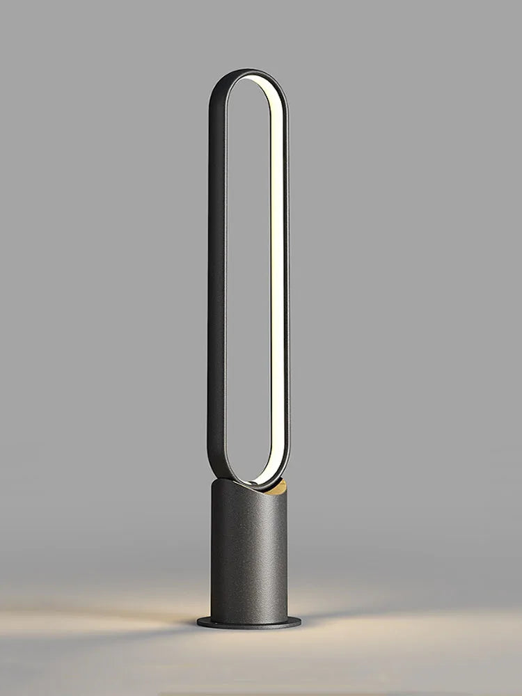 lampe solaire moderne noire dorée ip65 led acier inoxydable