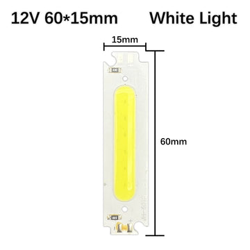 ampoules led cob 12v 2w vert clair orange blanc modernes diodes puces aluminium