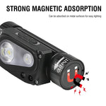 lampe frontale led rechargeable usb camping pêche hunting fishing biking caving running hiking