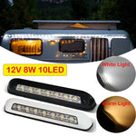 lampe led extérieure rv van camping ip67 12v 8w 10led moderne blanc